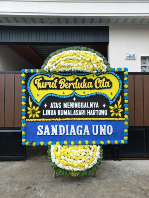 Papan Bunga Duka di Antapani