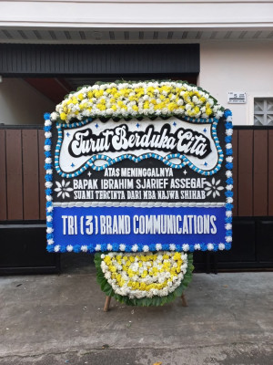 Papan Bunga Duka di Antapani